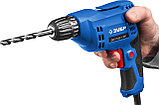 Дрель безударная ЗУБР, 420 Вт, 0-3000 об/мин, 10 мм БЗП патрон, реверсивная (ЗД-П421 ЭР), фото 2
