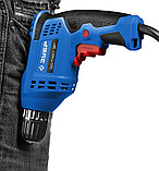 Дрель безударная ЗУБР, 420 Вт, 0-3000 об/мин, 10 мм БЗП патрон, реверсивная (ЗД-П421 ЭР), фото 6