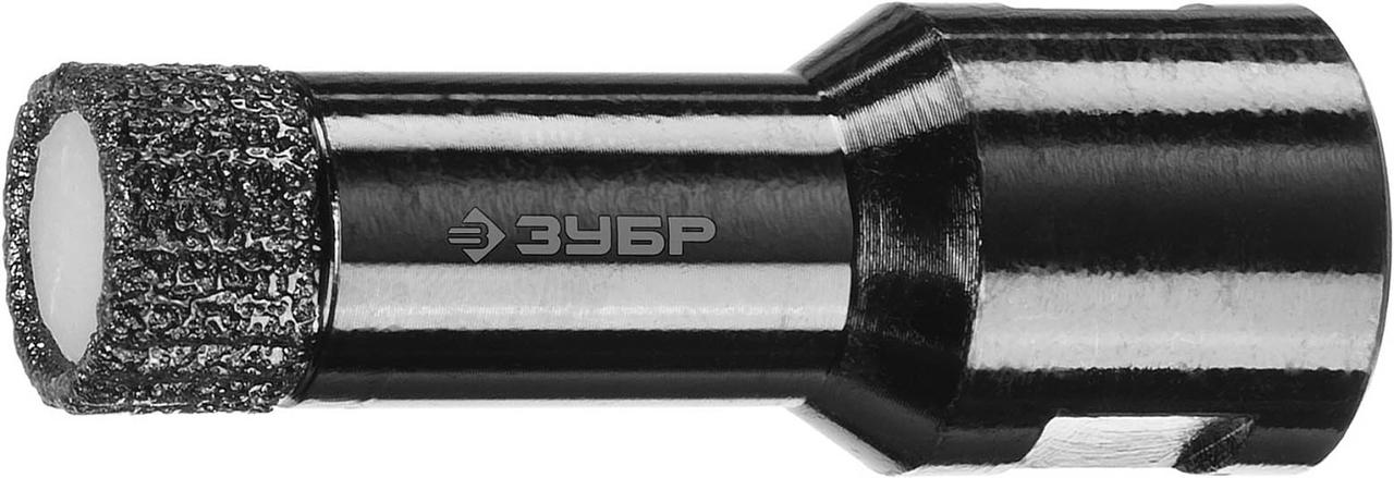 Коронка универсальная ЗУБР 16 мм, ВВС, М14, алмазная, серия "Профессионал" (29865-16), фото 1