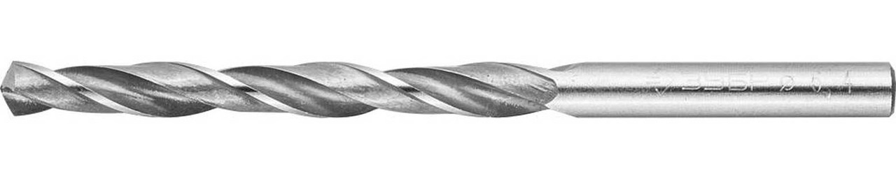 Сверло по металлу ЗУБР Ø 6.4 x 101 мм, Р6М5, класс В (4-29621-101-6.4)