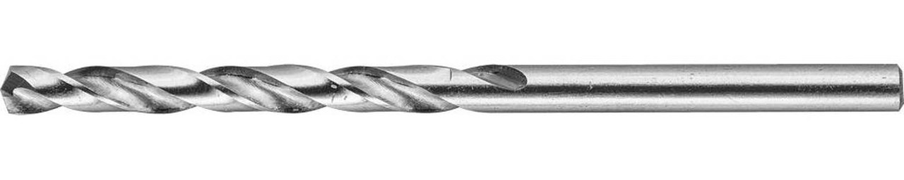 Сверло по металлу ЗУБР Ø 4.1 x 75 мм, класс А, Р6М5 (4-29625-075-4.1)