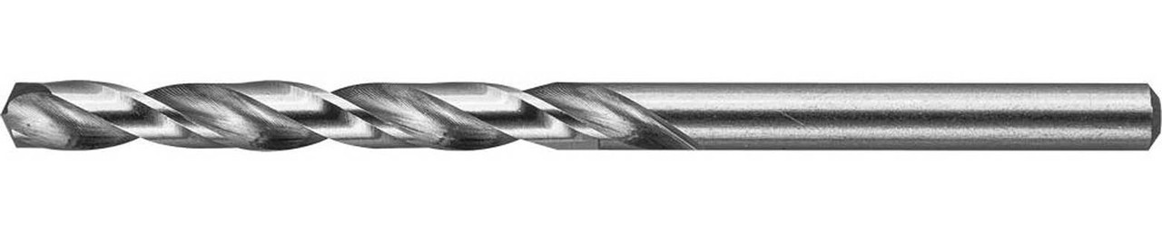 Сверло по металлу ЗУБР Ø 5.1 x 86 мм, класс А, Р6М5 (4-29625-086-5.1)
