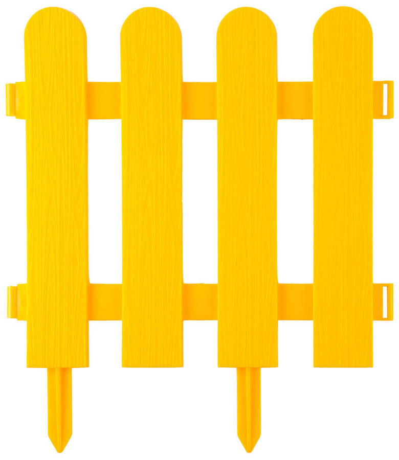Забор декоративный ШТАКЕТНИК, Grinda, 29х224 см, желтый (422209-Y) - фото 1 - id-p108752019