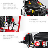 Компрессор воздушный 200 л/мин, 24 л, ЗУБР 1500 Вт, безмасляный (КП-200-24), фото 7
