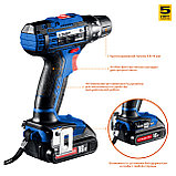 Дрель-шуруповерт ЗУБР, 16 в, 2 аккумулятора, в кейсе (DL-16 A5), фото 5