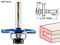 Фреза горизонтально-пазовая, ЗУБР 50.8 x 4 мм, хвостовик 8 мм, по дереву (28757-50.8-4)