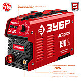 Сварочный аппарат ЗУБР, 190 А, MMA, инверторный (СА-190), фото 4
