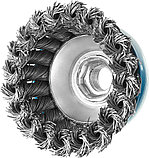 Щетка чашечная для УШМ, ЗУБР Ø 80 мм, проволока 0.5 мм (35275-080_z02), фото 2