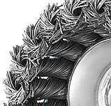 Щетка чашечная для УШМ, ЗУБР Ø 80 мм, проволока 0.5 мм (35275-080_z02), фото 3