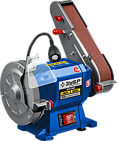 Заточной станок с шлифовальной лентой ЗУБР, d150 мм, 300 Вт (ПТЛ-150)