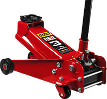 Домкрат подкатной Stayer, 3 т., 130-500 мм, гидравлический, серия "Red force" (43150-3)