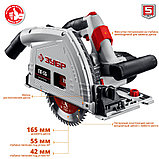 Пила погружная ЗУБР, 1200 Вт, 165 мм, 90°-55 мм (ПП-55), фото 4