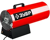 Газовая тепловая пушка, ЗУБР 35 кВт, (до 350 кв.м) 760 м3/ч, 2.6 кг/ч,(ТПГ-35), фото 2