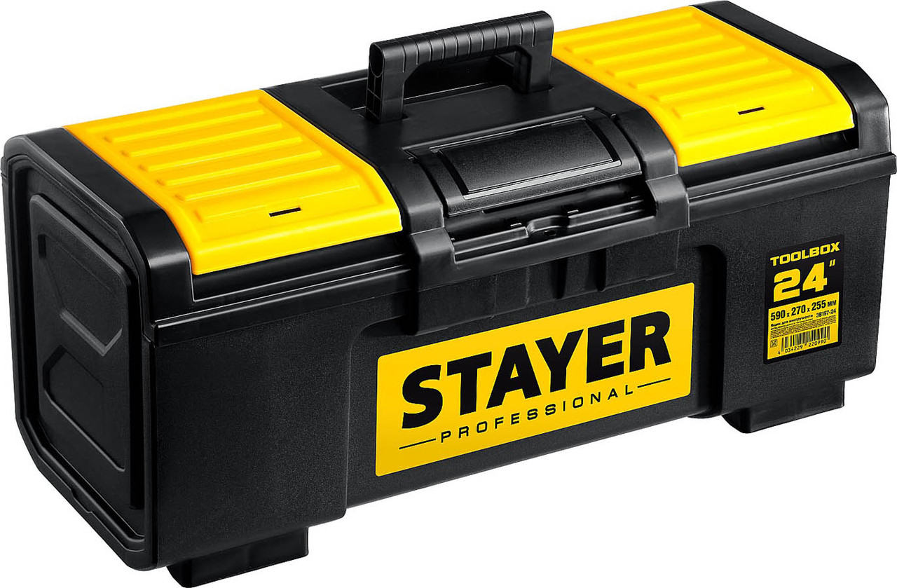 Ящик для инструмента "Toolbox-24" Stayer, 590*270*255 мм, пластиковый, серия "Professional" (38167-24) - фото 1 - id-p108751205