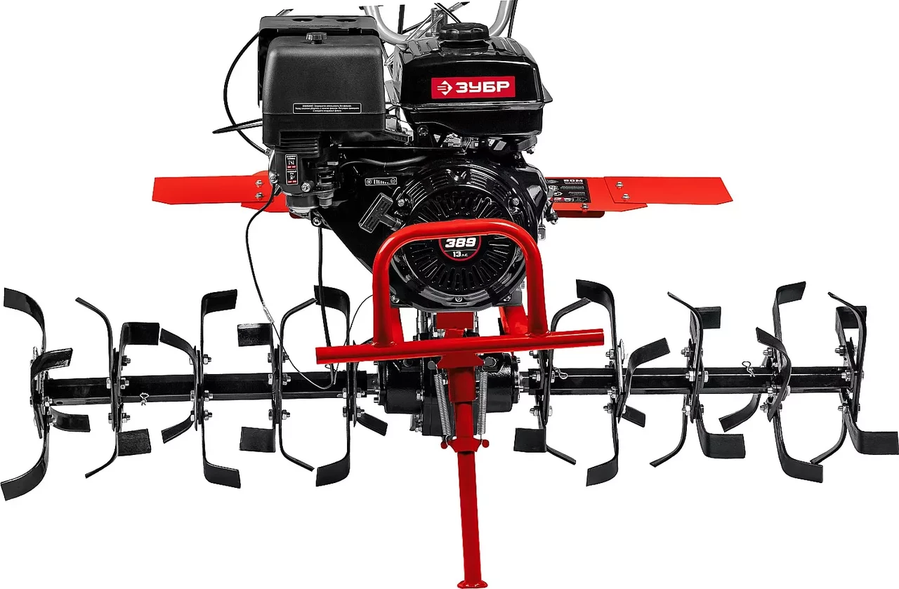 Мотоблок бензиновый с ВОМ, ЗУБР 389 см3, серия "Мастер" (МТШ-700), фото 1