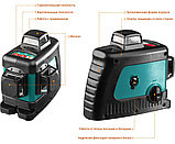 Нивелир лазерный Kraftool, 20-70 м, 360 градусов,, сверхъяркий, IP54, точн. 0,2 мм/м, держатель, в (34640-2), фото 3