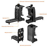 Нивелир лазерный Kraftool, 20-70 м, 360 градусов, (детектор), сверхъяркий, IP54, точн. 0,2 мм/м,(34640-4), фото 6