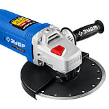 Углошлифовальная машина (болгарка) ЗУБР, 2200 Вт, 230 мм, серия "Профессионал" (УШМ-П230-2200 П), фото 3