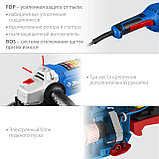 Углошлифовальная машина (болгарка) ЗУБР, 2000 Вт, 180 мм, серия "Профессионал" (УШМ-П180-2000 П), фото 8