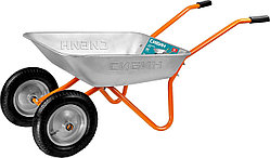 Тачка садовая двухколесная СИБИН 100 кг, 65 л, СТ-21 (39909_z01)