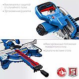 Пила торцовочная с протяжкой ЗУБР 1800 Вт, 216х30 мм, серия "Профессионал" (ППТ-216-П), фото 5