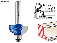 Фреза кромочная калевочная №7, ЗУБР 25.4 x 12.7 мм, радиус 4.8 мм, по дереву (28709-25.4)