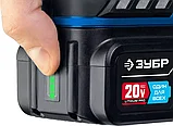 Дрель-шуруповерт, ЗУБР 20 В, бесщеточная, 2 аккумулятора (4Ач), в кейсе, серия "Профессионал" (DB-201-42), фото 7
