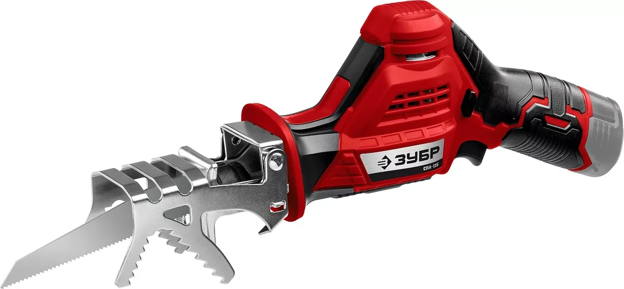 Пила сабельная ЗУБР 12В, без аккумулятора, в коробке, серия "Мастер" (СПЛ-125), фото 1