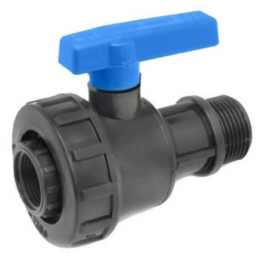 Кран шаровой резьбовой ВР-НР 11/4 дюйм 11/4 дюйм