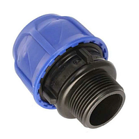 75 мм 3 дюймдік компрессиялық сыртқы бұранда ПНД муфтасы