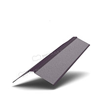 Металл Профиль Планка конька плоского 150х150х2000 (VALORI-20-Violet-0.5)