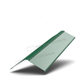 Металл Профиль Планка конька плоского 150х150х2000 (ПЭ-01-6005-0.45)