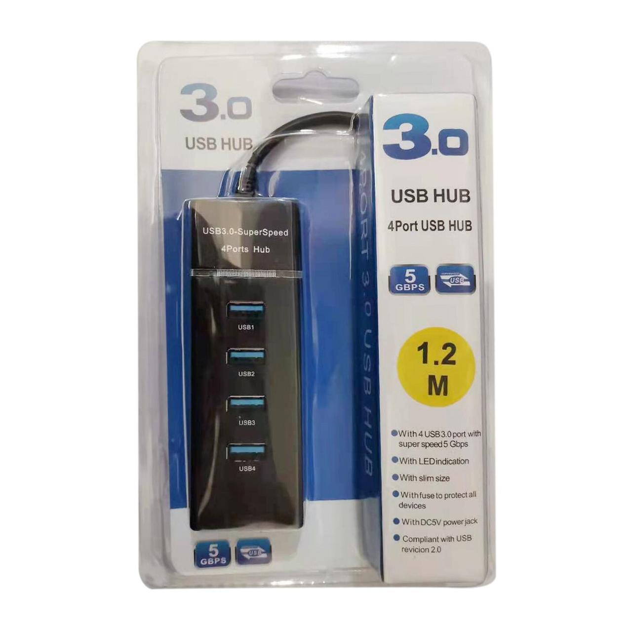 USB 3.0 HUB (разветвитель) на 4 порта