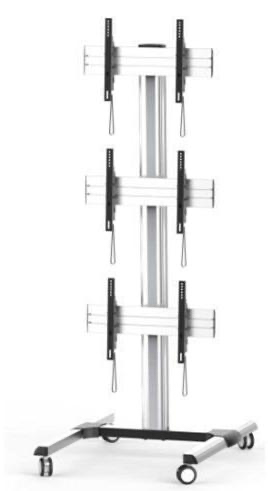 Крепление для видеопанелей мобильное Brateck LVS01-346FW
