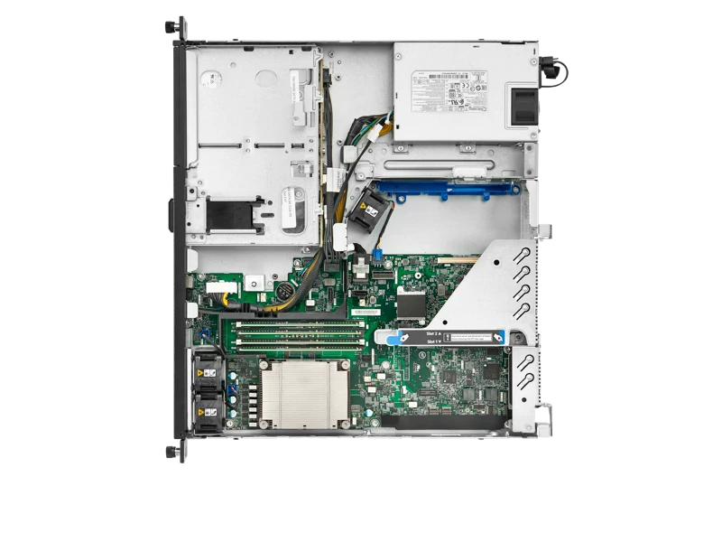 HPE P44114-421 Сервер DL20 Gen10 Plus 1/Xeon/E-2314 (4C/4T 8MB), 2,8 GHz, 16 Gb, S100i (SATA only), 4SFF - фото 2 - id-p108759847