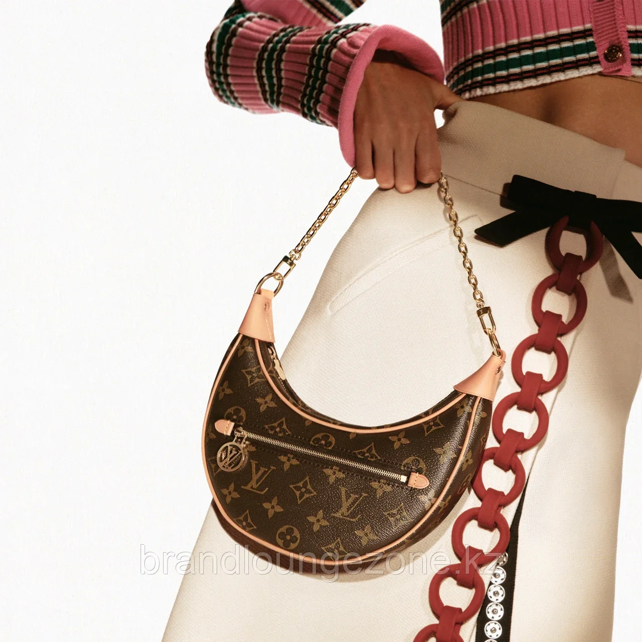 LV Loop с мкесі қоңыр түсті - фото 3 - id-p108760270