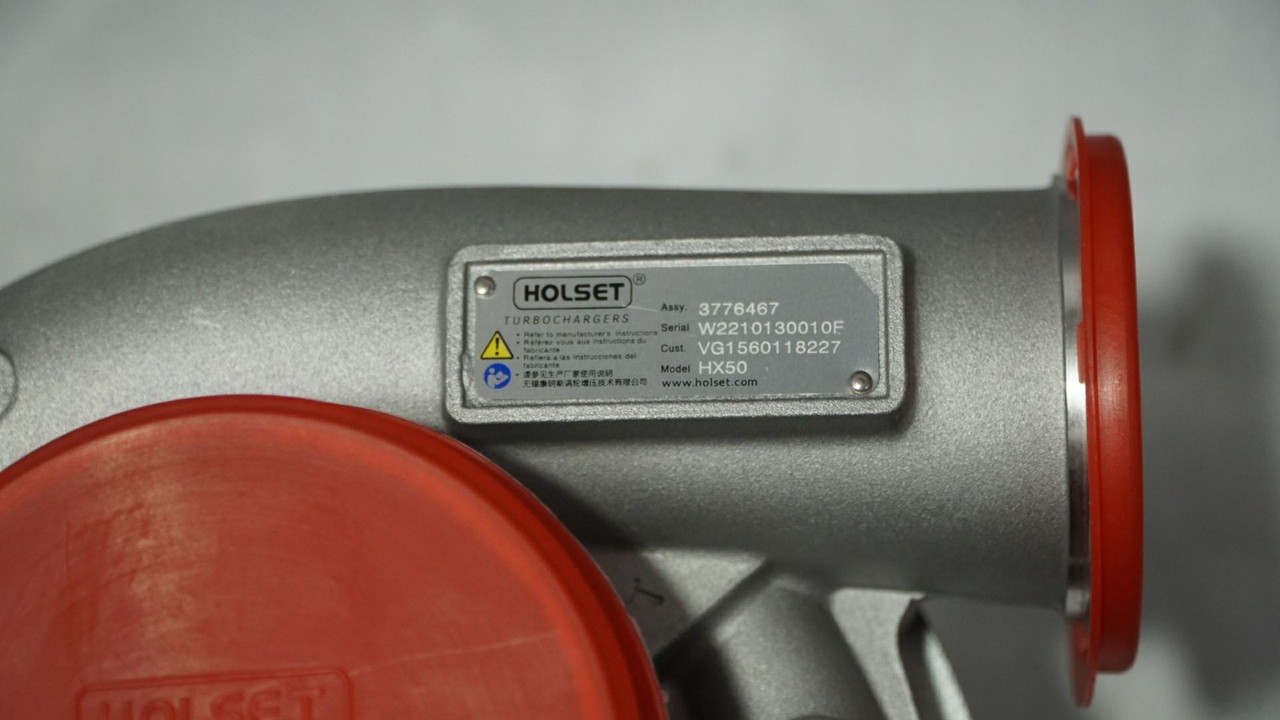 Турбокомпрессор ( турбина) HOLSET: HX50 VG1560118227 XCMG QY50K - фото 3 - id-p108760287