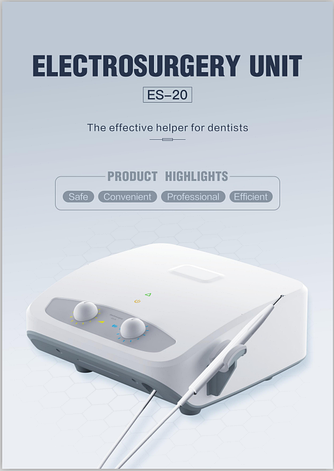 Электрокоагулятор портативный стоматологический ES-20. Коагулятор для ортодонтии, пародонтологии и хирургии, фото 2