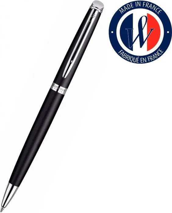 Waterman Ручка шариковая Waterman "Hemisphere Mars Black CT" синяя, 1,0мм, поворот., подар. уп. S092, - фото 1 - id-p108760376