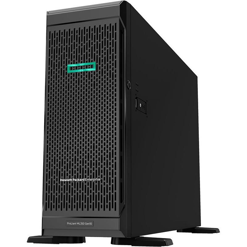 HPE P21788-421 Сервер ML350 Gen10 (1xXeon4210R(10C-2.4G)/ 1x16GB 1R/ 8 SFF SC/ P408i-a 2GB Batt/ 4x1GbE