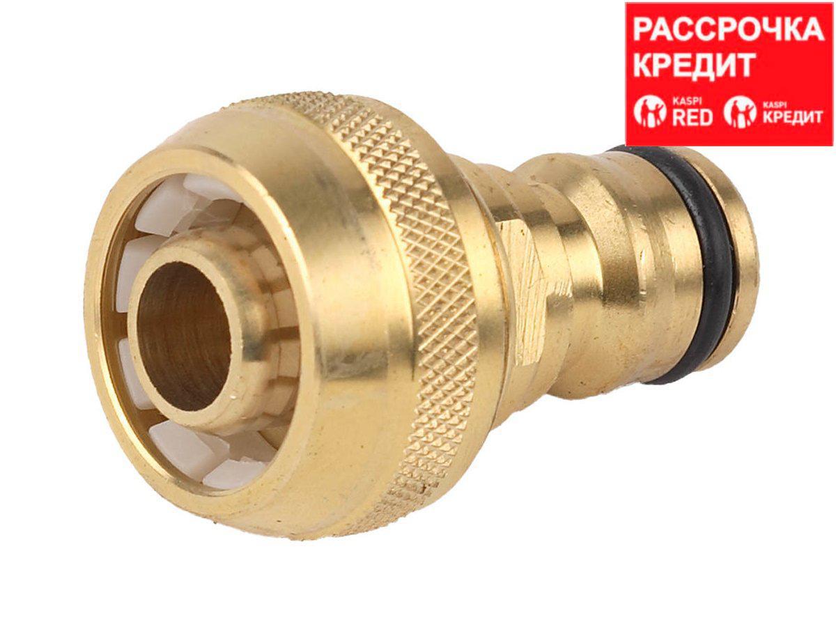 RACO PROFI соединитель - шланг 1/2", переходник штуцерный, из латуни (4246-55024B)