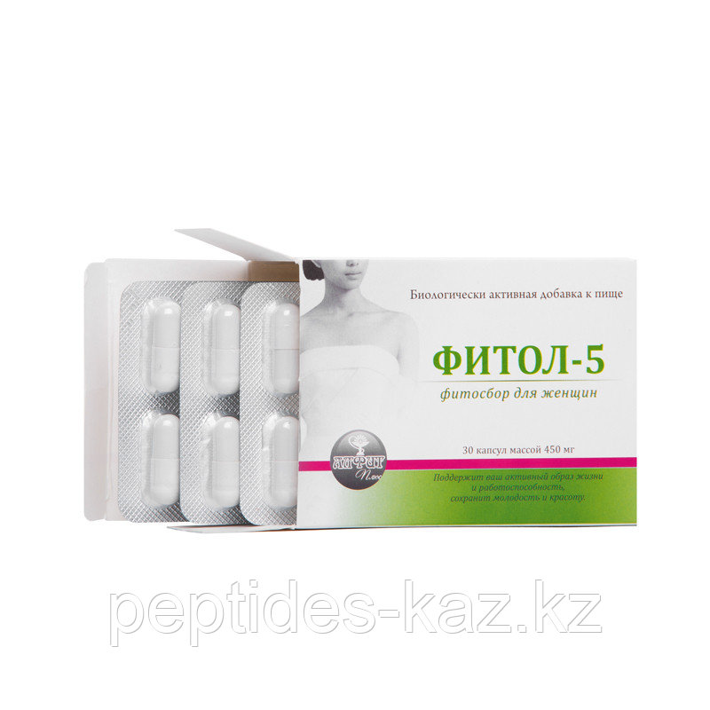 ФИТОЛ-5 Для Женщин с глицирризиновой кислотой №30, фитосбор в капсулах