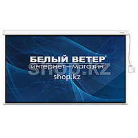 Моторлы экран Deluxe DLS-2240X135W, 16:9, 232 x 127 см, күңгірт ақ