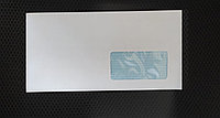 Конверт почтовый E65/DL 110*220 белый, отрывная лента по длинной стороне, окно 80*40 справа снизу, ТАНГИР