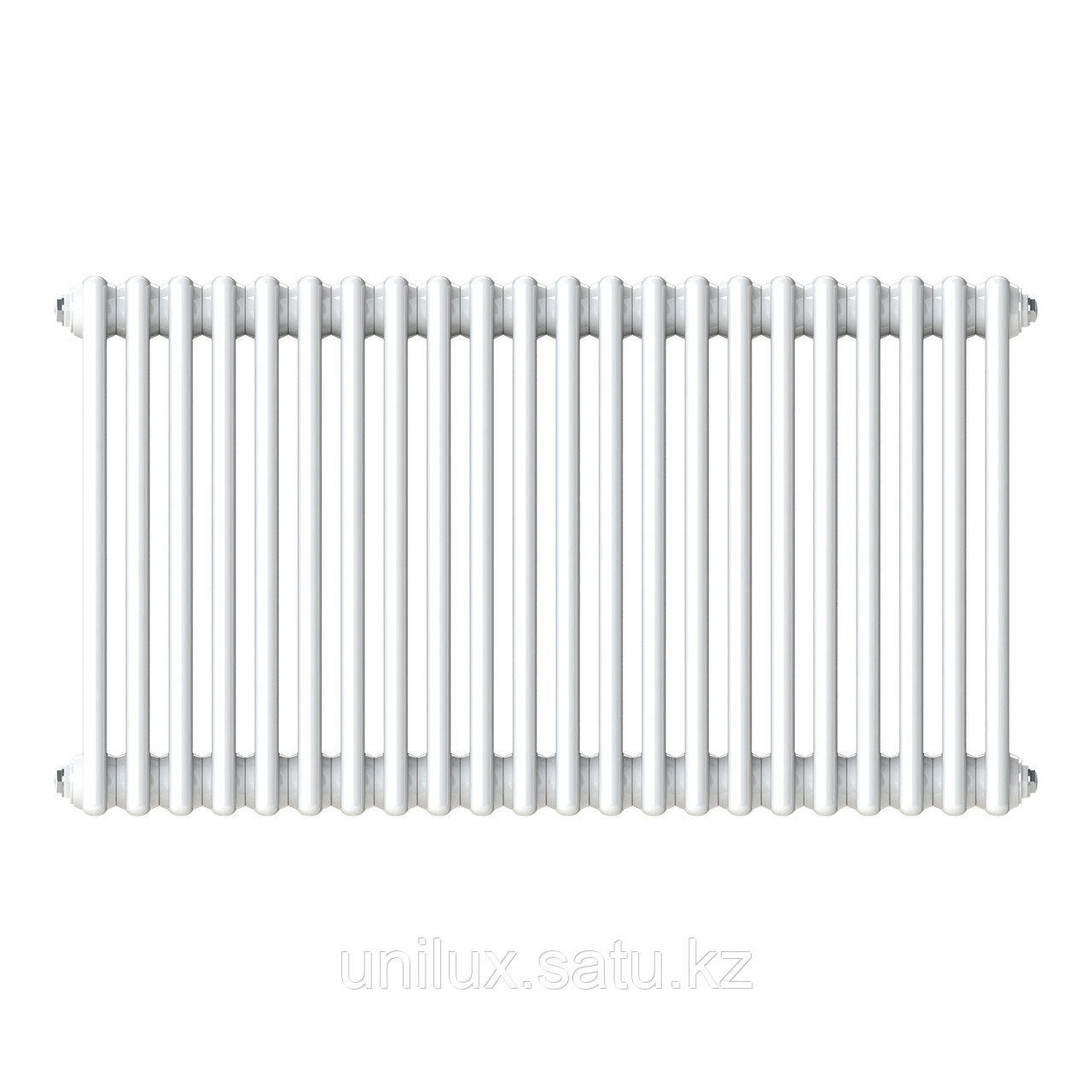 Радиатор 3x-трубчатый дизайнерский Unilux, 57см, 22 секций, 19 м², белый глянец - фото 5 - id-p108763391