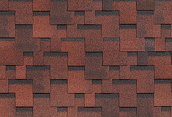 Гибкая черепица ТЕХНОНИКОЛЬ Финская Аккорд Красный