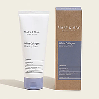 Пенка для умывания с коллагеном Mary&May White Collagen Cleansing Foam