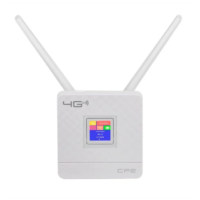 Беспроводной Модем Wi-Fi 4G LTE CPE с слотом для sim-карт - фото 1 - id-p108764180