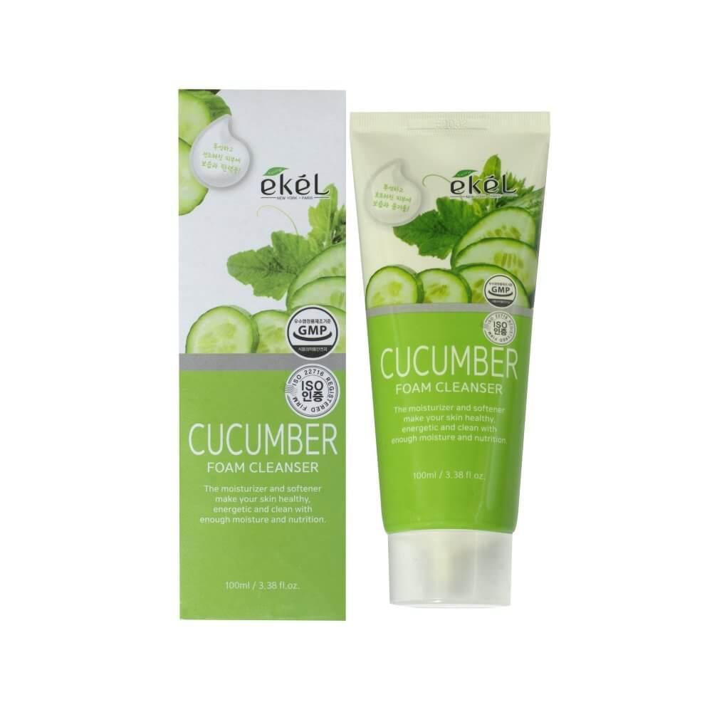 Ekel Foam Cleanser Cucumber/ Пенка для умывания с экстрактом огурца - фото 1 - id-p108764263