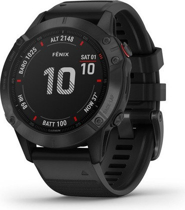 Garmin Fenix 6 Pro black - фото 1 - id-p108764314